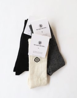  The Inoue Brothers Up-Cycled Alpaca Blend Dress Socks