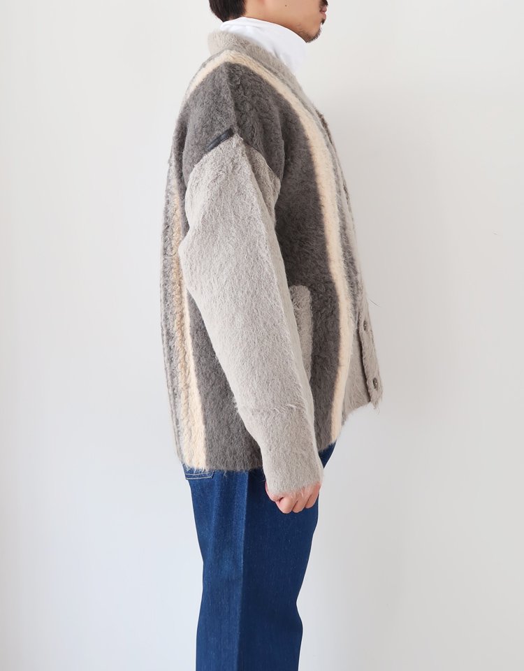 THE INOUE BROTHERS Suri Cardigan グレーXS - トップス