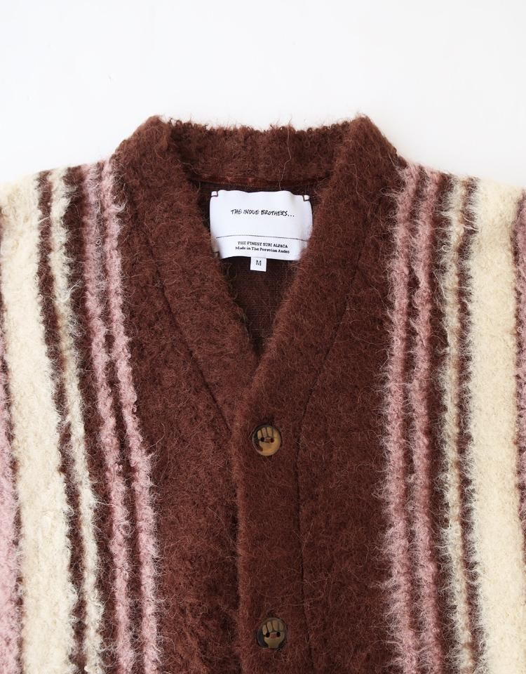 THE INOUE BROTHERS】SURI CARDIGAN STRIPE ｜kink online shop