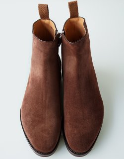 Zip Up Boots - VELVINA SUEDE / FG598