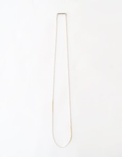 MIX CHIAN NECKLACE (AZUKI CHIAN 2POINT GOLD) / 20AW-MCNK02