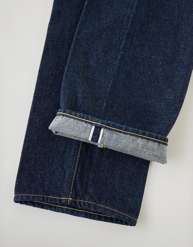 cantate】 Denim Tapered Trousers｜kink online shop