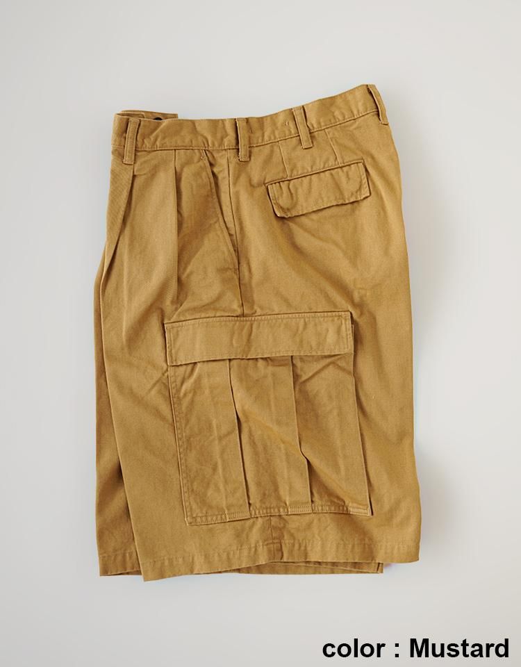 cantate】 Theren Dye Cargo Shorts｜kink online shop