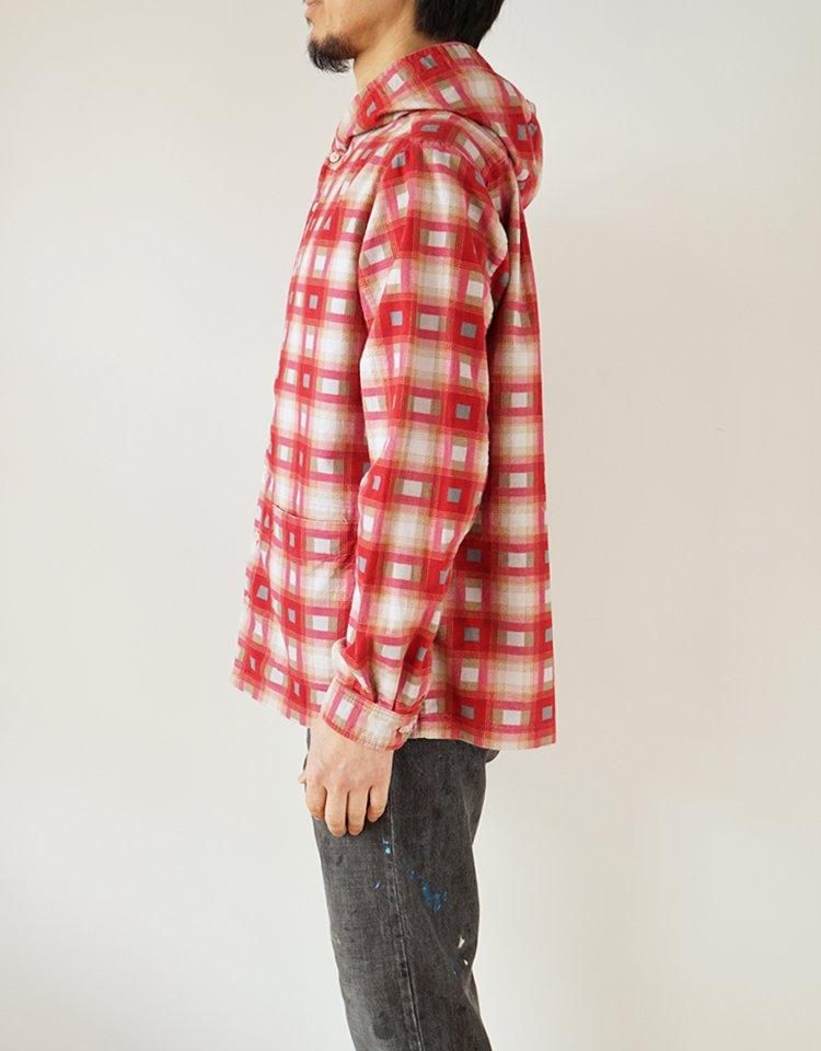 ジャケット・アウター BLACKBIRD hooded slant shirt / B-003-S02 BLACKBIRD】hooded slant shirt / B-003-S02｜kink online shop