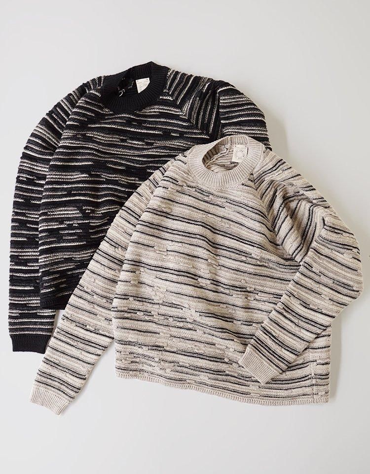 JAN-JAN VAN ESSCHE】CREWNECK SWEAT / KNIT#64|kink online shop JAN-JAN VAN ESSCHE】CREWNECK SWEAT / KNIT#64|kink online shop