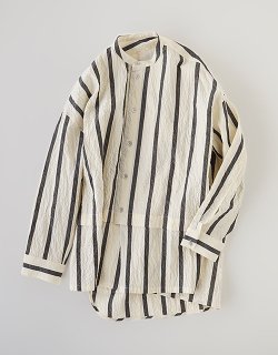 THE PEDLAR SHIRT - bold stripe cotton