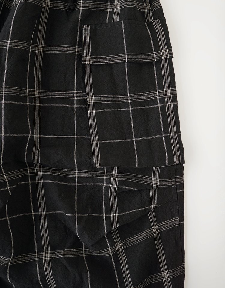 toogood】THE PEDLAR TROUSER - window check linen｜kink online shop