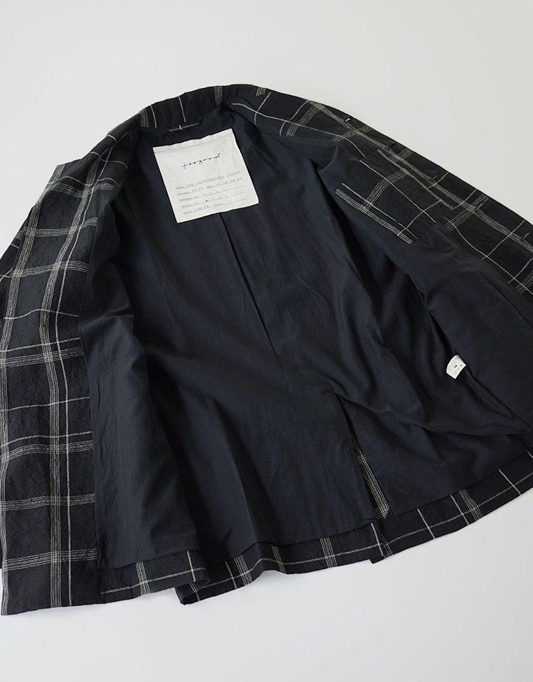 toogood】THE PHOTOGRAPHER JACKET - window check linen｜kink