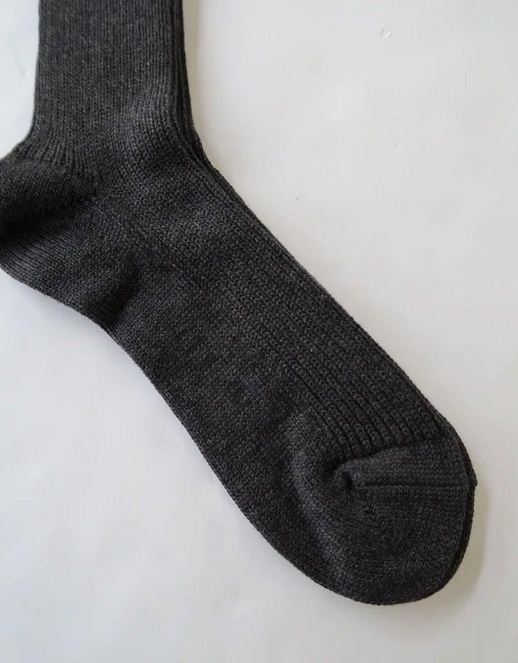 AURALEE】 COTTON CASHMERE LOW GAUGE SOCKS｜kink online shop