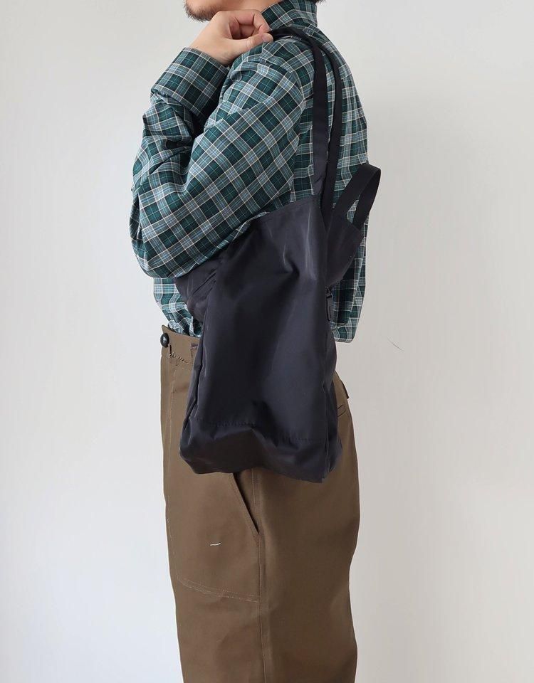 AMIACALVA】 GABARDINE ZIPPY TOTE [M]｜kink online shop