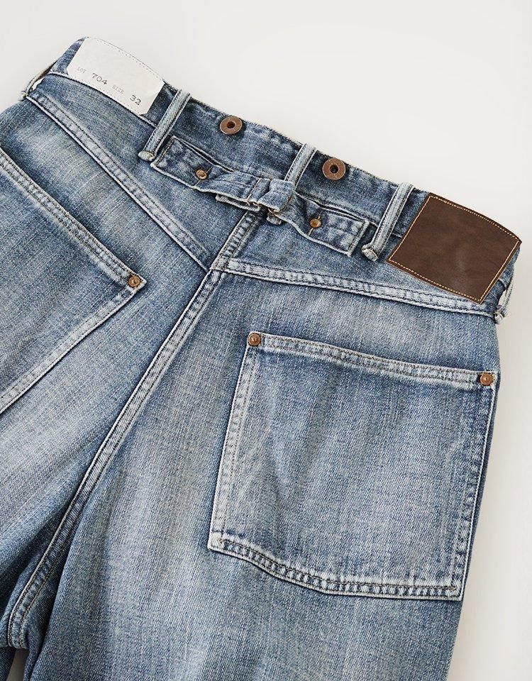 TAIGA TAKAHASHI】 DENIM TROUSERS C.1920'S / LOT. 704｜kink