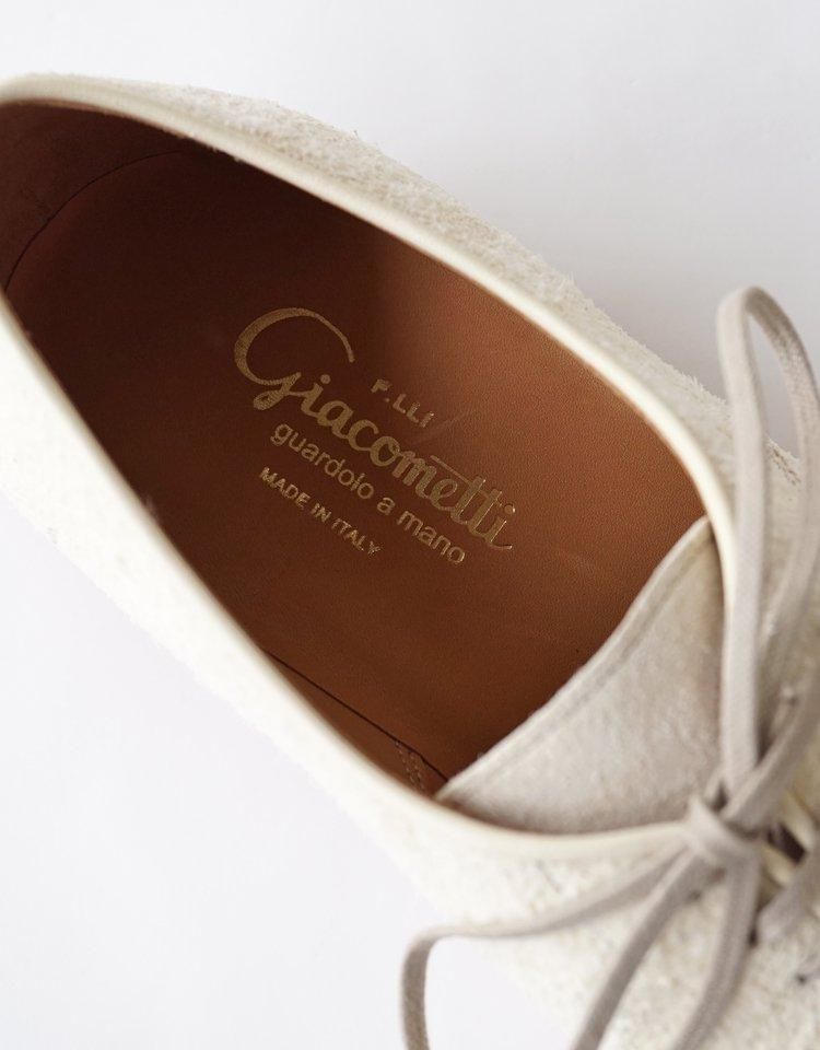 F.LLI Giacometti / MARMOLADA】Plain Toe Derby Shoes