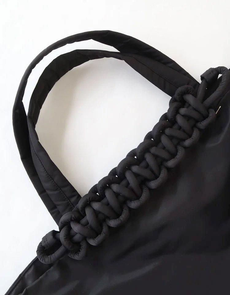 SAGAN Vienna】 PAZAR TOTE BAG XL [NY_XL] / Black｜kink