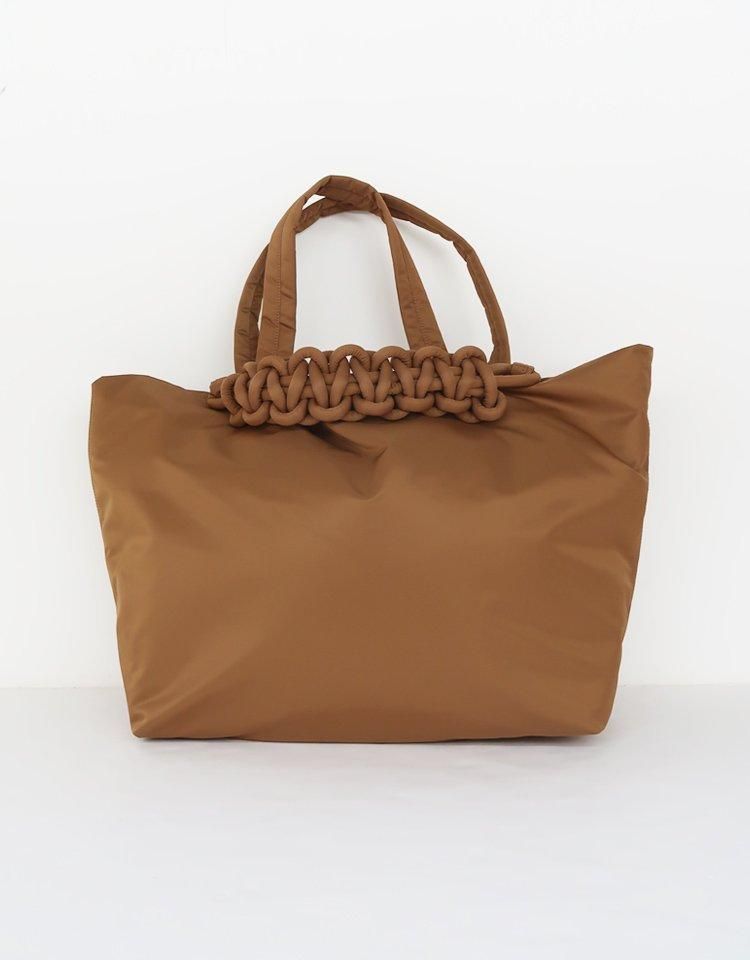 SAGAN Vienna】 PAZAR TOTE BAG XL [NY_XL] / Coyote Brown