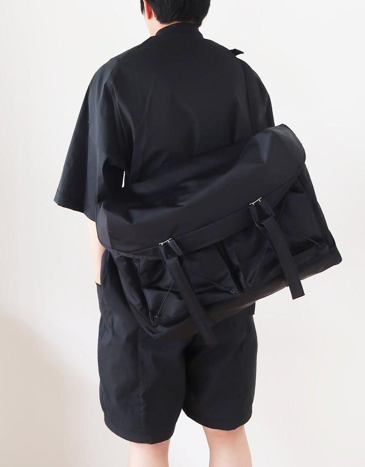 SAGAN Vienna】 MESSENGER BAG XL [NY_MES_XL] / Black｜kink