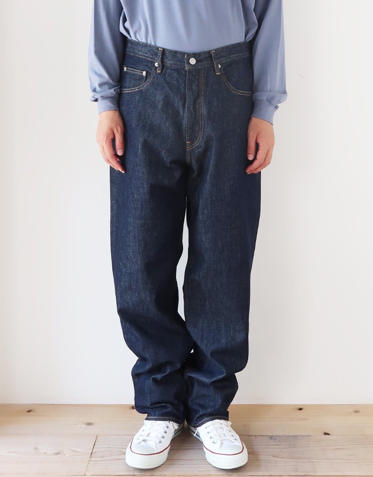 AURALEE】 HARD TWIST DENIM WIDE PANTS｜kink online shop