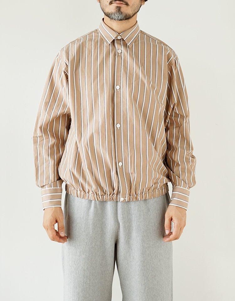 Cantate　シャツジャケット cantate】Shirring Shirt Blouson｜kink online shop