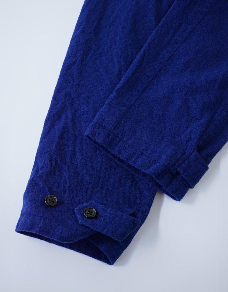 KHOKI】Washed wool zip up jacket|kink online shop KHOKI】Washed wool zip up jacket|kink online shop