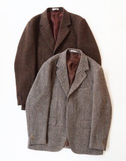 LAMA SHETLAND WOOL TWEED OVER JACKET