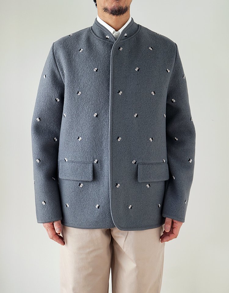 RIER】WALKER JACKET CITY - FELTED FLOWERS / JKT23｜kink online shop