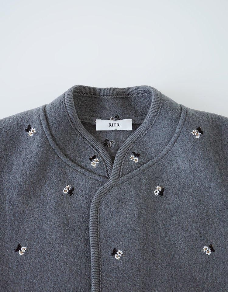 RIER】WALKER JACKET CITY - FELTED FLOWERS / JKT23｜kink