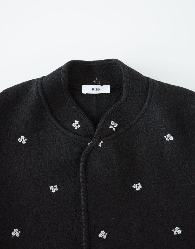 RIER】WALKER JACKET CITY - FELTED FLOWERS / JKT23｜kink