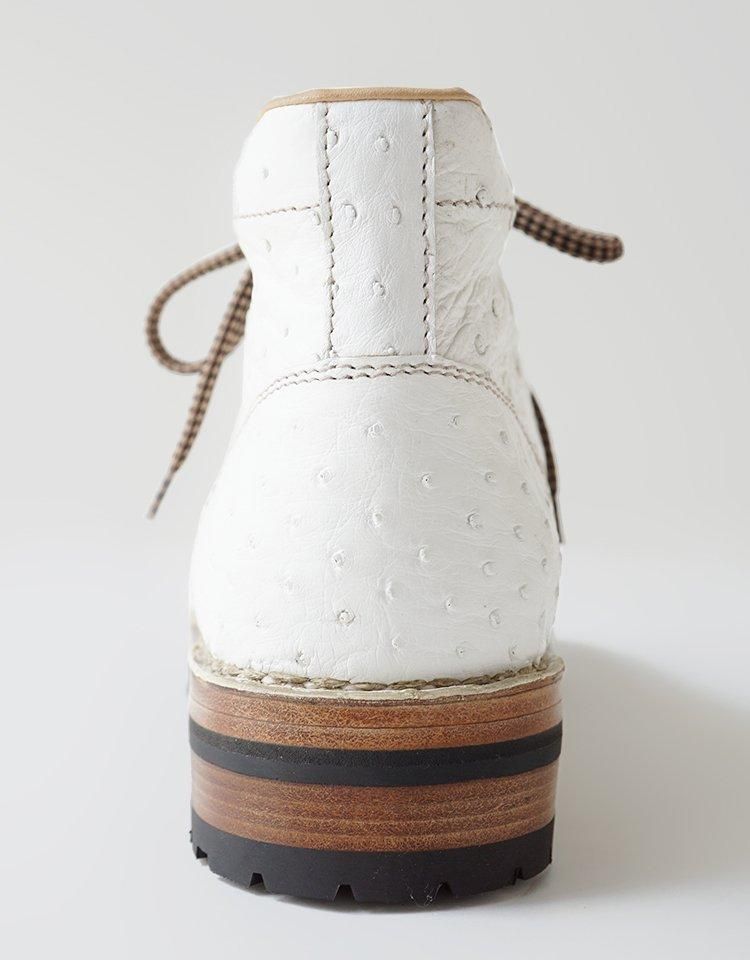 F.LLI Giacometti / MARMOLADA】 Chukka Boots - OSTRICH F.LLI Giacometti / MARMOLADA】 Chukka Boots - OSTRICH