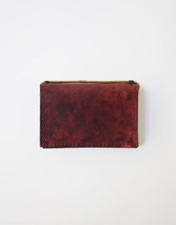 CARD HOLDER - HAND DYED HORSE