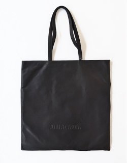 SANDWICH LEATHER TOTE [L] / Black