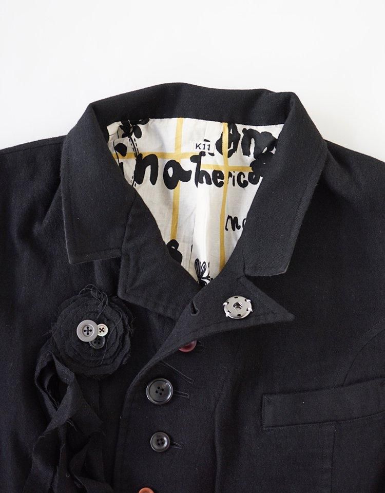 KHOKI】Washed wool jacket|kink online shop KHOKI】Washed wool jacket|kink online shop
