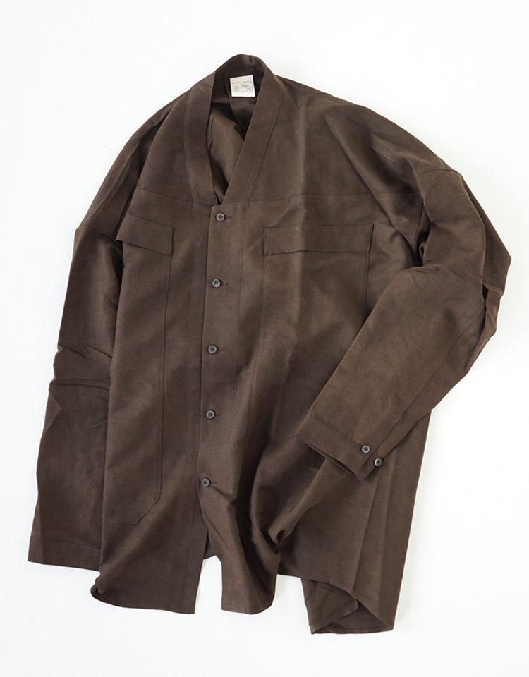 JAN-JAN VAN ESSCHE】KIMONO COLLAR SHIRT JACKET / SHIRT#103 JAN-JAN VAN ESSCHE】KIMONO COLLAR SHIRT JACKET / SHIRT#103