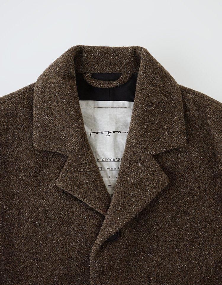 toogood】THE PHOTOGRAPHER JACKET - wool tweed｜kink online shop