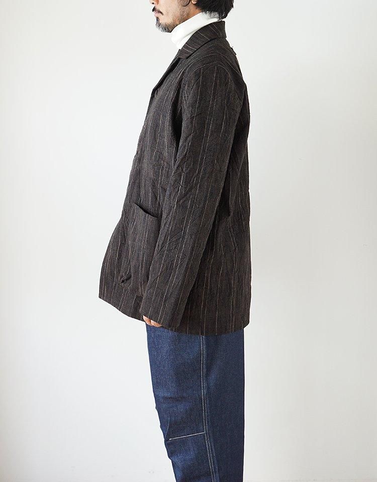 toogood】THE PHOTOGRAPHER JACKET - crumpled stripe|kink toogood】THE PHOTOGRAPHER JACKET - crumpled stripe|kink