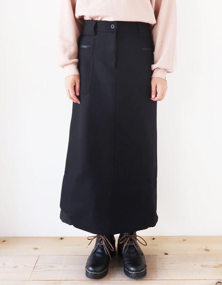 今期新作希少完売SサイズブリーフィングWOOL KNIT SKIRTブラック Wool Layered Skirt – INSCRIRE