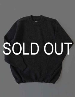 FELTED WOOL CREWNECK