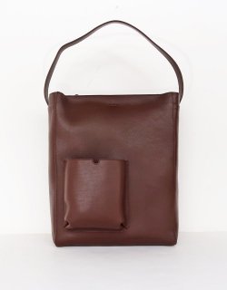 NASCH BAG - VEGETABLE TANNED COW LEATHER / Brown
