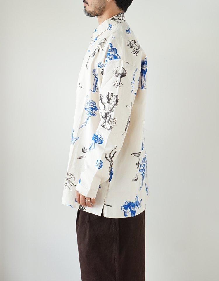 Toogood Draughtsman Shirt in Cotton Twill Bronze Curated at