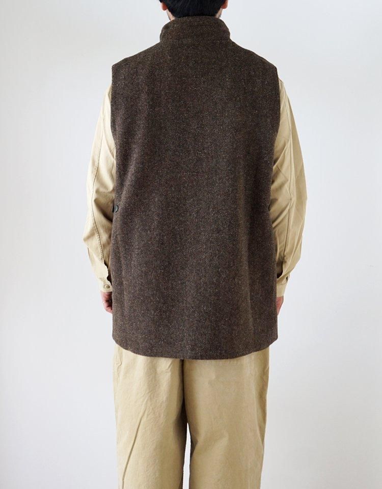 toogood】THE WAYFINDER GILET - wool tweed｜kink online shop