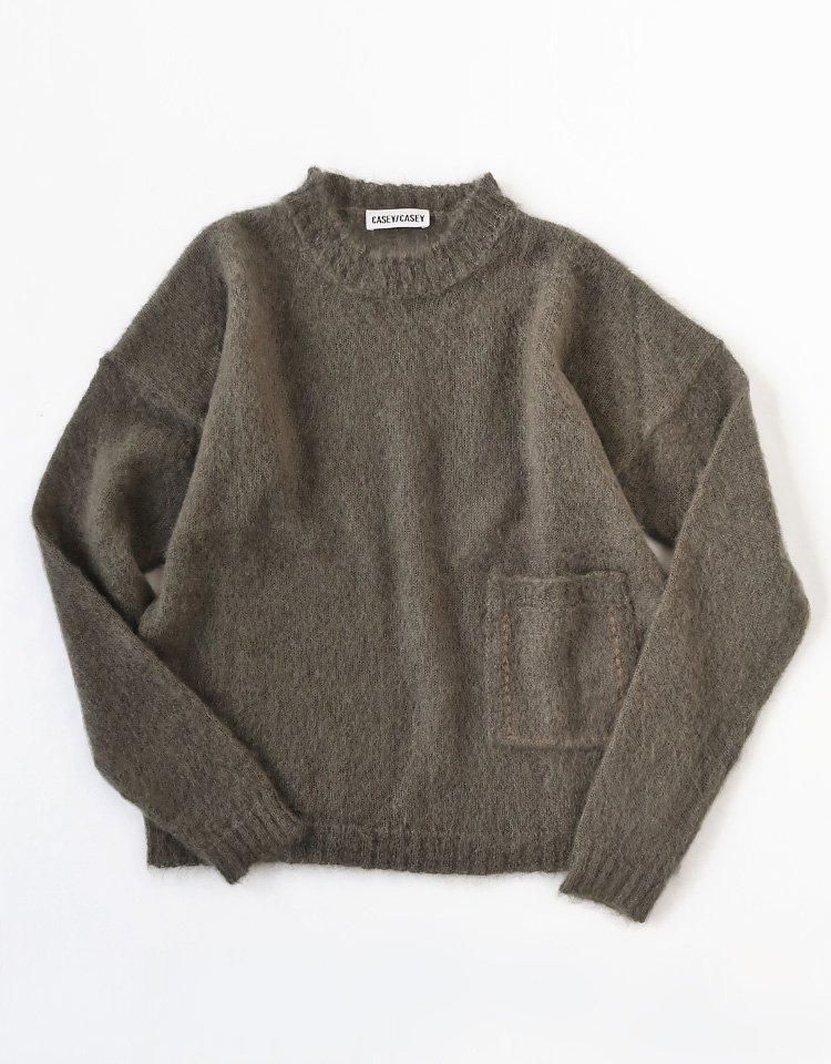 CASEY CASEY】 MOHSIL JUMPER - MOSIL / 23HK012 | kink online shop CASEY CASEY】 MOHSIL JUMPER - MOSIL / 23HK012 | kink online shop