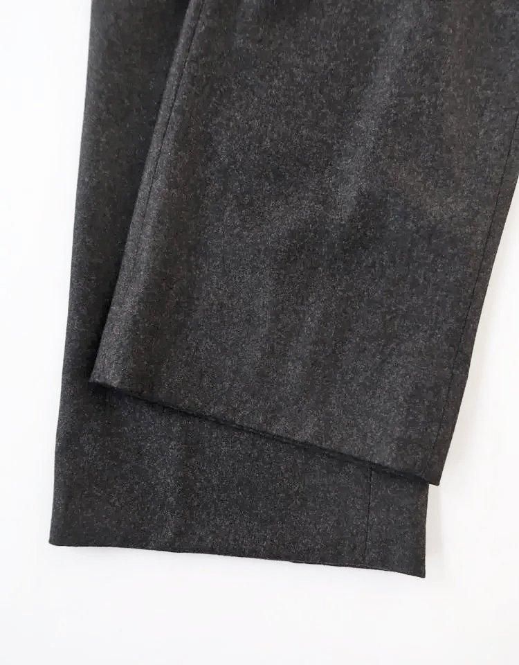 COMOLI】 ウールフラノパンツ / A03-03022｜kink online shop