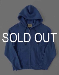 KLEIN BLUE ZIP UP HOODIE