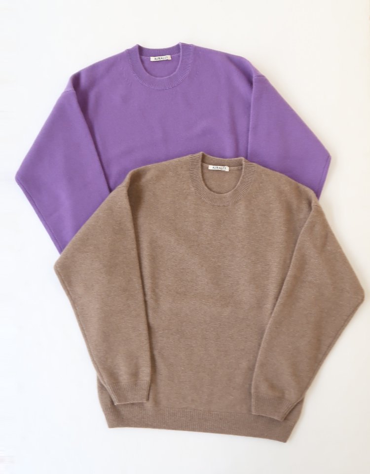 AURALEE】 BABY CASHMERE KNIT P/O｜kink online shop