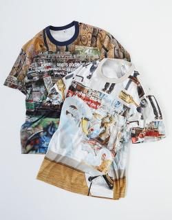 Collage design T-shirt