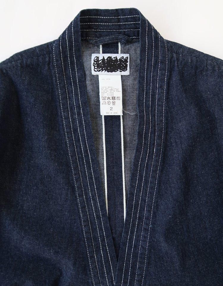 CLASS】 ONE WASHED 8OZ SELVEDGE DENIM GOWN / CCFS01UNI A