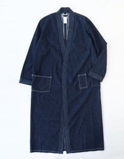 8OZ SELVEDGE DENIM (ONE WASHED) GOWN / CCFS01UNI A