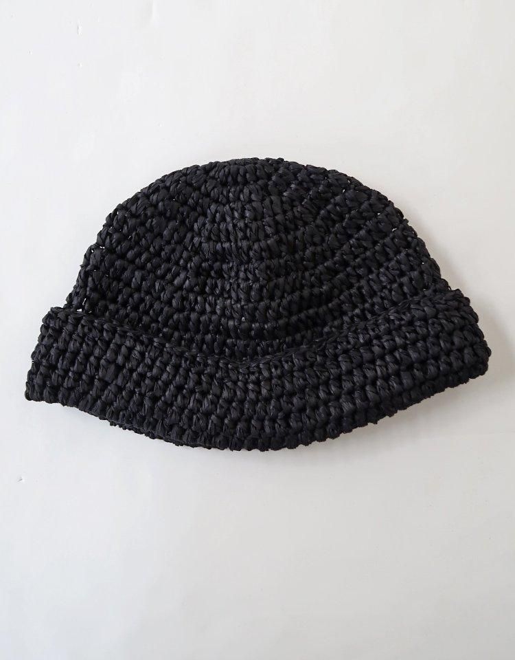 KIJIMA TAKAYUKI】 PAPER HAND KNIT WATCH CAP (PLAIN) / KN