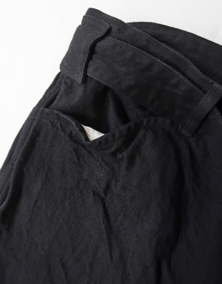 COMOLI】 デニムベルテッドパンツ / B01-03001|kink online shop COMOLI】 デニムベルテッドパンツ / B01-03001|kink online shop