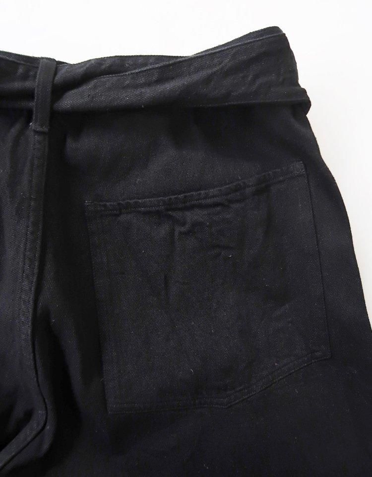 COMOLI】 デニムベルテッドパンツ / B01-03001|kink online shop COMOLI】 デニムベルテッドパンツ / B01-03001|kink online shop