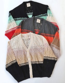 BROKEN LACE BORDER CARDIGAN