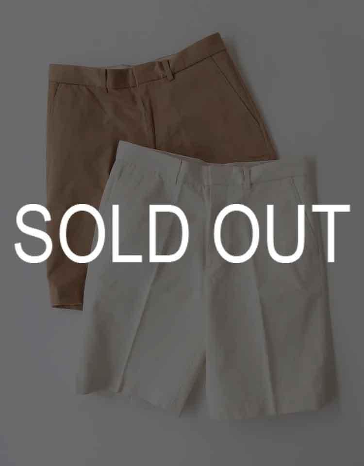 Auralee - Washed Finx chino shorts Auralee